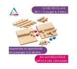 Jeux mathematiques wissner le tableau de 100 additions et   soustractions 2 plateaux de   centaines 22 reglettes 6