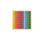 Jeux mathematiques bls table de multiplication 1 face avec l operation1 face avec        resultat 1 couleur par table