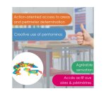 Accessoires pour geometrie wissner pentominos en re wood 60 pieces 5 coloris assortis
