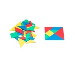 Tangrams wissner tangrams en plastique 7 pieces pour       former 1 carre 10x10 cm 4     tangrams de 7 pieces 4