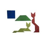Tangrams wissner tangrams magnetiques grand format 20   cm a x 7 pieces de coloris    assortis