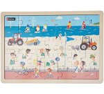 Puzzles nathan eco-citoyens lot de 4 puzzles