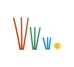 Jeu de construction bambouchicolor 3 dimensions   nathan 268 pieces