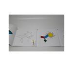 Geomosaic wissner fiches bonhommes avion bateau etc    21x21 cm 25 fiches