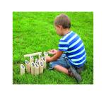 Jeux de kermesse jeu d quilles nordiques de 1 a 12   jeu interieur ou exterieur 12 quilles 1 baton bois