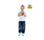 Balles d eveil ballos balle arlequin coloree toucher      agreable souple 16 cm