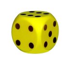Des en mousse pour eveil en mathematiques