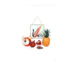 Lot boules graine creative styropor 100mm 5 unites