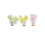 Assortiments d oeufs loolipo 3 dimensions sachet de 100    unites assortis coloris blanc