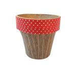 Pot de fleur graine creative carton 9x9 cm