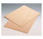 Plaque bois contreplaque faibo 30x40x0.3cm coloris     naturel