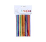 Tourillon bois innspiro diametre 0.5x15cm coloris     assortis lot de 60