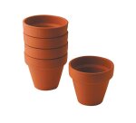 Pot en argile diametre 9cm lot de 6