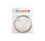 Fil metal innspiro aluminium souple 1.5x5m coloris argent  en sachet