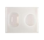 Lot moules savons simples formes graine creative 6x6 cm 2 formes rondes et carrees