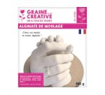 Alginate de moulage 500gr graine creative empreintes    corporelles et alimentaires