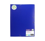 Chemise 3 rabats office plast polypro recycle coloris bleu