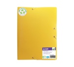 Chemise 3 rabats office plast polypro recycle coloris jaune