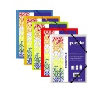 Chemise 3 rabats personnalisables office plast polypro 6 coloris assortis