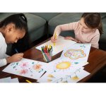 Crayon couleur infinity maped corps triangulaire coloris    assortis pot 72 unites