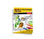Coloriage geant bouchut le zoo 120x80cm papier 150g      impression noir
