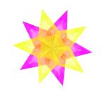 Pochette papier vitrail folia 50x70 cm 100 feuilles coloris assortis