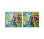 Pochette feuilles aluminium metal a repousser graine      creative 30x16cm 10 feuilles  coloris argent