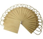 Lot sacs papier kraft folia 24x31cm 125g 20 unites        coloris brun