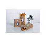 Lot sacs papier kraft folia 12x21cm 15 unites coloris     brun