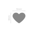 Perforateur mini innspiro coeur perfore feutrine mousse caoutchouc 2mm max papier     120/200g bristol decoupe 15 a