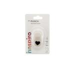 Perforateur mini innspiro coeur perfore feutrine mousse caoutchouc 2mm max papier     120/200g bristol decoupe 15 a
