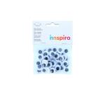 Yeux mobiles fontorpin ronds adhesifs diametre 15mm        coloris noir sachet de 48     unites