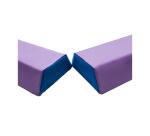 Poutre equilibre culture club parcours de motricite polyester pvc base anti-derapante mousse haute densite