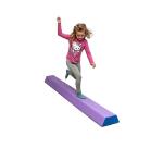 Poutre equilibre culture club parcours de motricite polyester pvc base anti-derapante mousse haute densite