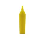 Surligneur plat recycle ulmann pointe biseautee trait de 1.5 a 5 mm corps pp        coloris jaune