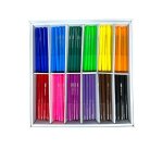 Classpack feutres de coloriage ulmann pointe       moyenne bloquee 144  unites   coloris assortis