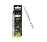 Lot crayons blancs ulmann pour ardoises noires et       pierre 12 unites dont 2       gratuits