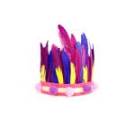 Plumes indien fontorpin si 13 cm sachet 60 unites coloris   assortis