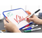 Marqueur bic velleda 1741 effacable pointe ogive encre  base alcool inodore 8 coloris assortis medium classpack 60