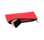 Mini-brosse wonday pour ardoise noir poignee bois &   feutre 5,4x3,5x3 cm lot 3     unites
