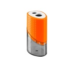 Taille-crayons wonday plastique 2 usages reserve    coloris assortis