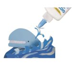 Classpack colle bleue giotto sans solvant lavable usage    papier et carton 24 flacons   37ml 1 bidon 5kg et 1 pompe