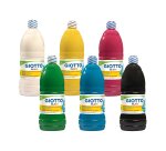 Gouache giotto elios flacon 1l coloris jaune d or