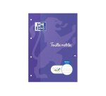 Etui De Feulles Simples Oxford Serpodile Perforees 210X297 100P Ligne 5mm