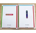 Cahier apprentissage hamelin serpodile j apprends a ecrire en majuscule baton 44 pages   avec stylo