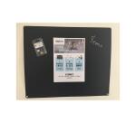 Tableau memento trio wonday 3 formes tableau noir blanc     effacable a sec et aimant 48  x 58 cm