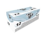Feutre bic kids visacolor xl encre lavable pointe large    bloquee coloris bleu clair