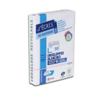 Enveloppe gpv économique vélin blanc 75g c6 114x162mm adhésive paquet 50 unités