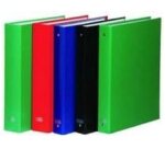 Classeur elba balacron 4 anneaux 40mm a4 210x297mm dos 40mm 225f coloris assortis