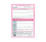 Formulaire Français Weber - 2 pages